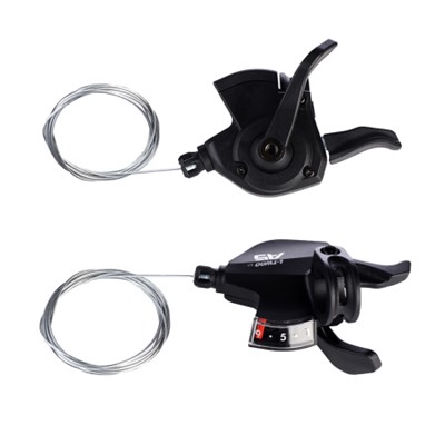 MTB. Шифтер правый L-TWOO LTWOO A5 9ск., 2:1, Shimano совместим, Кабель со сверхнизким трением, Индикатор передачи, 134 г/уп 100/