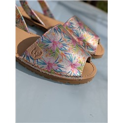 Босоножки - абаркасы от AB.Zapatos · 3207 · LIRIOS PLATINO correas АКЦИЯ