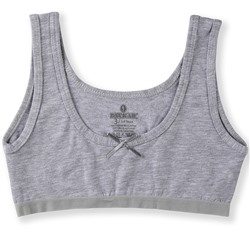 4768-20 Топ для девочки серый (BAYKAR)