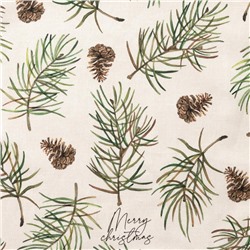Дорожка на стол новогодняя Christmas tree 40*147 см, 100% хлопок, саржа 190гр/2