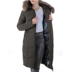 19-861 SWAMP Пальто с мехом енота Kacuci