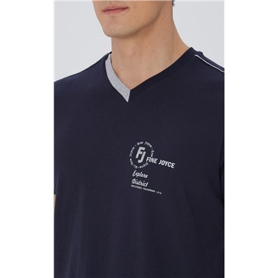 Футболка F911-06b-019 d.blue