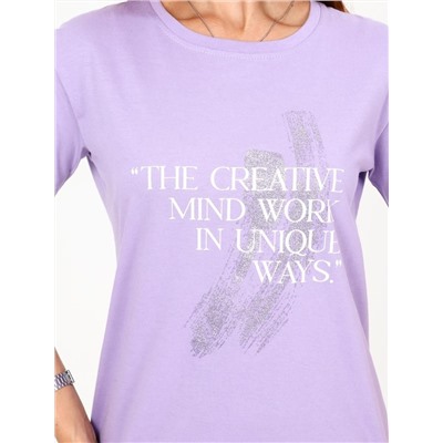 Тетрамино - туника сиреневый