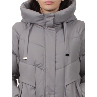 1200 GRAY Куртка зимняя женская (200 гр. холлофайбер)