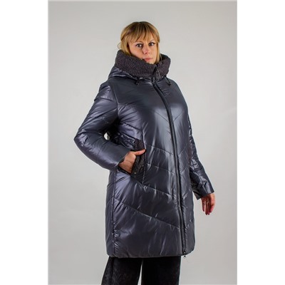 Куртка удлиненная с верблюжьей шерстью арт. 219 НАТАЛИ, 1196380