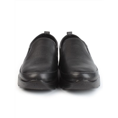 03-5305 BLACK Полуботинки женские (натуральная кожа)