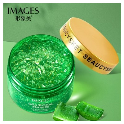 IMAGES GOLD ГЕЛЬ ДЛЯ ЛИЦА С АЛОЭ ВОССТАНАВЛИВАЮЩИЙ 120 ГР. (срок 2026,04,01)