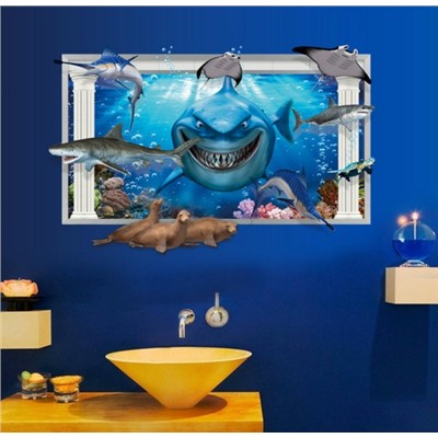 Наклейка для интерьера 3D - AY9262 - 60Х90 см