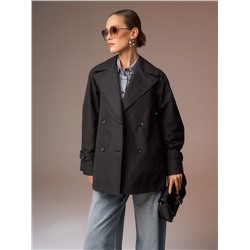 Плащ женский черный