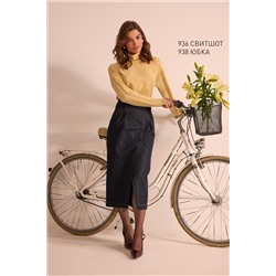 NiV NiV fashion 938 тёмно-синий, Юбка