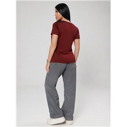 Джовита - футболка бордовый