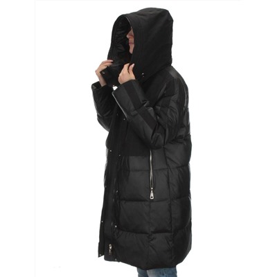 C223 BLACK Куртка зимняя женская (200 гр. холлофайбера)