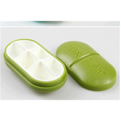 Таблетница Pill BOX из 6 отделений , заказ от 2 - х шт.