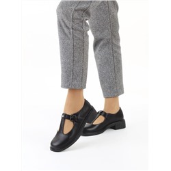 06-M47-15 BLACK Туфли женские (натуральная кожа)