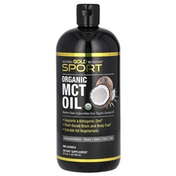 California Gold Nutrition, Sport, органическое масло MCT, 946 мл (32 жидк. унции)