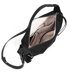 Женская сумка, замша, MIRONPAN  52080 Черный