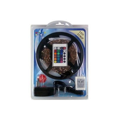 Набор RGB / 5м Светодиодная лента SDM 3528 (открытая )+ контроллер с пультом 24 + блок питания