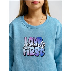 983Д Костюм детский "Голубой/винтаж"