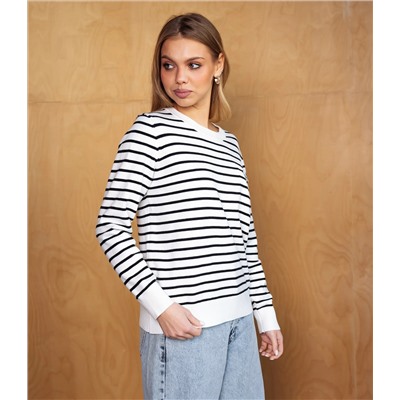 Джемпер #КТ712, белый