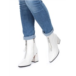 01-PCS124-3 BEIGE Ботинки демисезонные женские (натуральная кожа, байка)