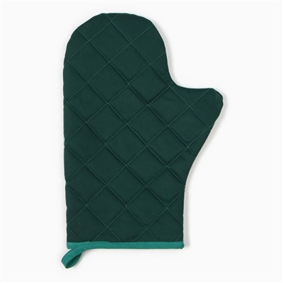 Варежка - прихватка «Этель. Птицы», 20×28 см, саржа, 100% хлопок, ватин 250 г/м²