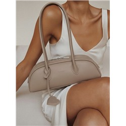 Женская кожаная сумка Richet 3265LN 854 Тауп