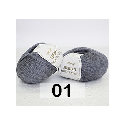Пряжа Сеам Merino Stone Washed