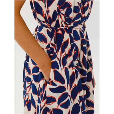 Платье макси с карманами