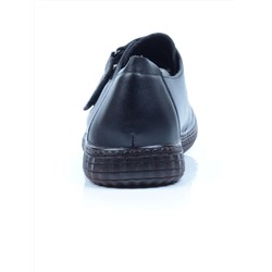 5909 BLACK Полуботинки женские (натуральная кожа)