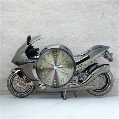 Часы настольные Мотоцикл 25 см / PF004B /уп 72/