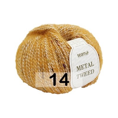 Пряжа Сеам METAL TWEED