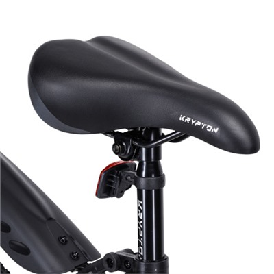 Велосипед 26" рама 18" 21sp KRYPTON PHANTOM серый полис чёрный