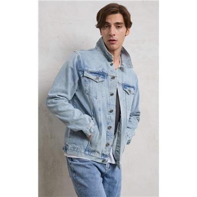 Куртка джинс Р311-1237 middle blue