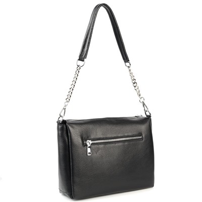 Женская кожаная сумка 1534-С Блек