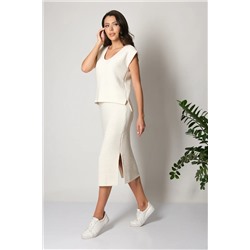 Юбка И 027/льняной