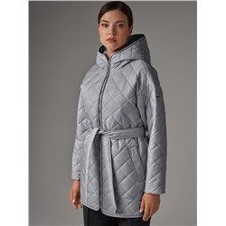 Плащ женский серый