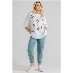 Брюки женские  102/25/Бирюзовый варёнка