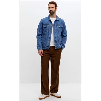 Куртка джинс P011-1336Rus middle blue