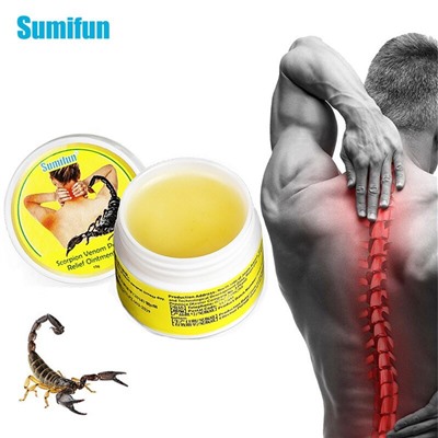 Мазь обезбаливающая с ядом скорпиона Sumifun Scorpion Venom Pain 10 g