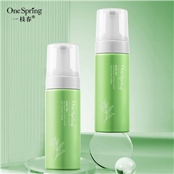 Очищающий мусс-пенка для лица с экстрактом зеленого чая OneSpring Green Tea Moisturizing Cleansing Mouse, 150гр