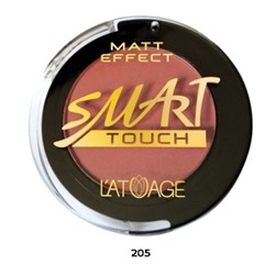 L’atuage Румяна компактные SMART TOUCH №205 бежево-коричневый