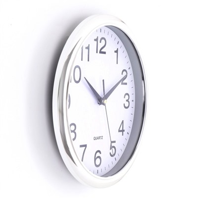 Часы настенные "Картер", d-25 см, дискретный ход