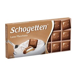 Шоколад Schogetten Latte Macchiato 100гр