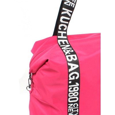Сумка женская текстиль BoBo-9502,  1 отд,  плечевой ремень,   розовый 260745