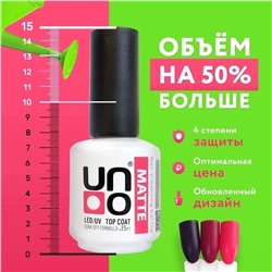 ТОП БЕЗ ЛИПКОГО СЛОЯ MATTE 15мл, код 3394493