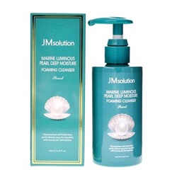 JMsolution Увлажняющая пенка для умывания лица с экстрактом жемчуга / Marine Luminous Perl Deep Moisture Foaming Cleanser, 200 мл