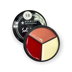 Твёрдый гель лак Starlet Solid Gel 3 color Starlet Professional 5мл №18