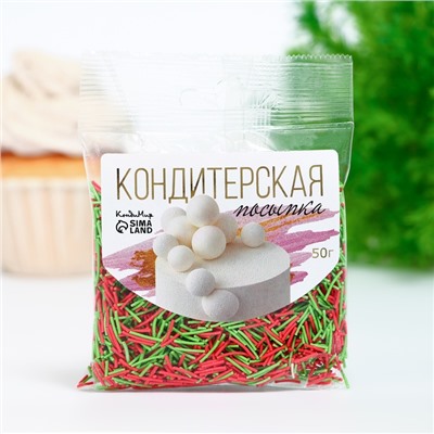 Посыпка кондитерская МИКС №321 50 г