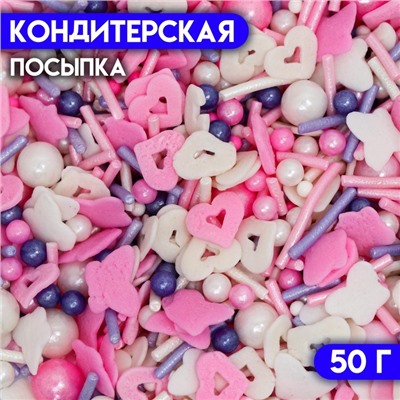 Кондитерская посыпка «Цветущая сакура», 50 г