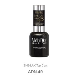 Alvin D`or  Лак-ТОП для ногтей SHE-LAK Top Coat 5свойств ADN-4901 8мл